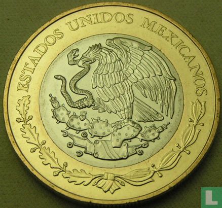 Mexiko 20 Peso 2015 "200th anniversary Death of José María Morelos y Pavón" - Bild 2