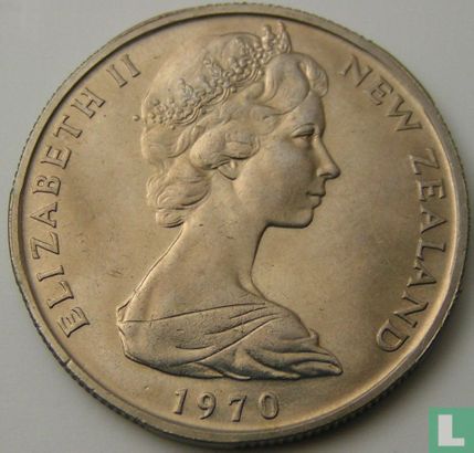 New Zealand 50 cents 1970 - Image 1