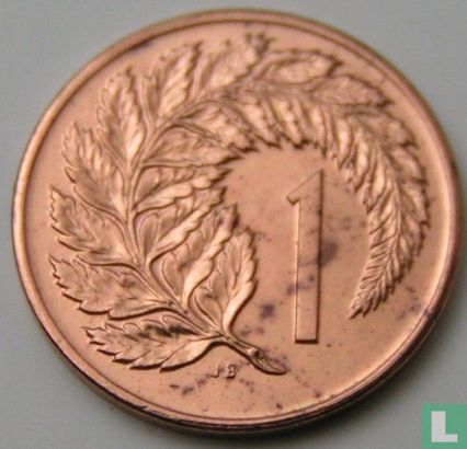 New Zealand 1 cent 1969 - Image 2