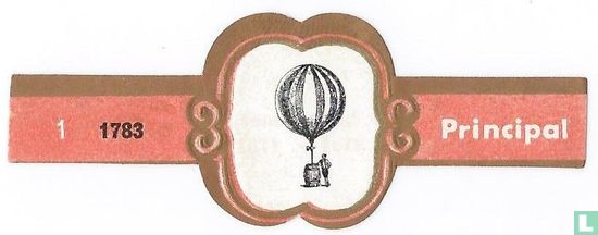 1ste Ballon met zuurstof - 1783 - Image 1