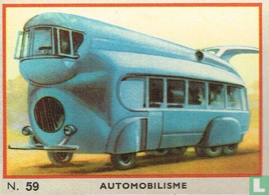 Aerodynamische autobus - Afbeelding 1