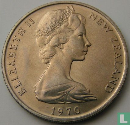 Nieuw-Zeeland 20 cents 1970 - Afbeelding 1
