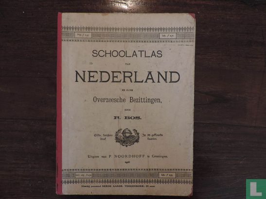 Schoolatlas van Nederland en zijne Overzeesche bezittingen - Image 1