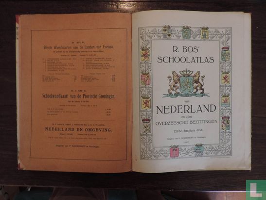 Schoolatlas van Nederland en zijne Overzeesche bezittingen - Image 3