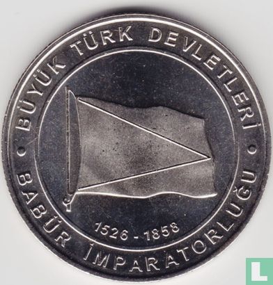 Turquie 1 kurus 2015 "Mughal Empire" - Image 2