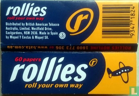 Rollies (3 of 6) single wide  - Afbeelding 1