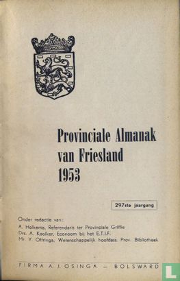 Provinciale Almanak van Friesland - Afbeelding 3