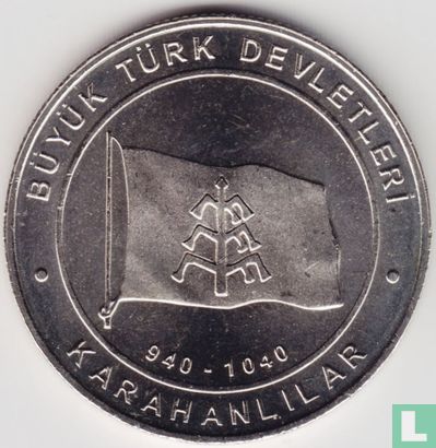 Turquie 1 kurus 2015 "The Karakhanids" - Image 2