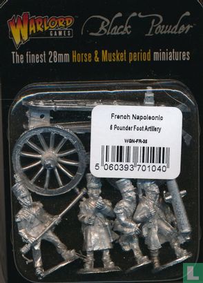 French Napoleonic - 6 pounder Foot Artillery