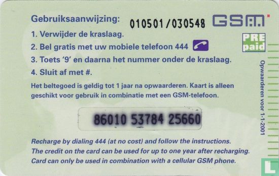 Mobiele telefoonkaart - Afbeelding 2