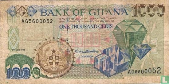 Ghana 1.000 Cedis 1998 - Bild 1