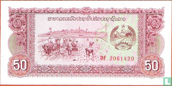 Laos 50 Kip 1979 - Afbeelding 1