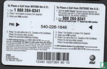 AT&T PrePaid Phone Card - Bild 2