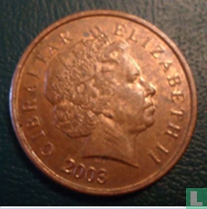 Gibraltar 1 penny 2003 - Image 1