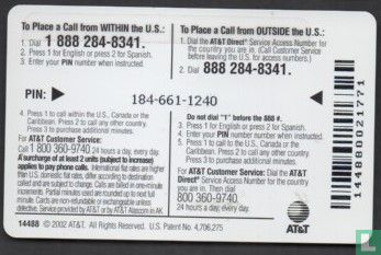 AT&T PrePaid Phone Card - Bild 2