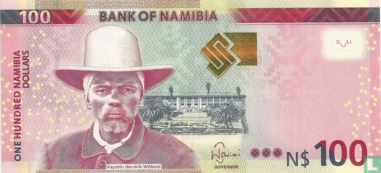 Namibië 100 Namibia Dollars  - Afbeelding 1