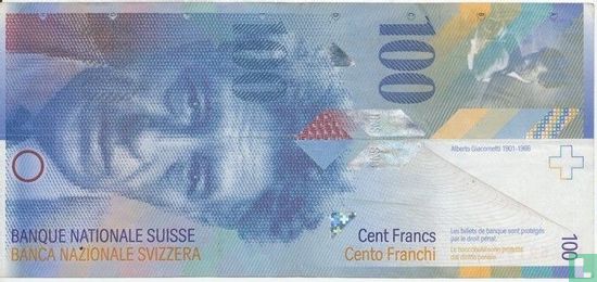 Zwitserland 100 Frank 1996 - Afbeelding 1