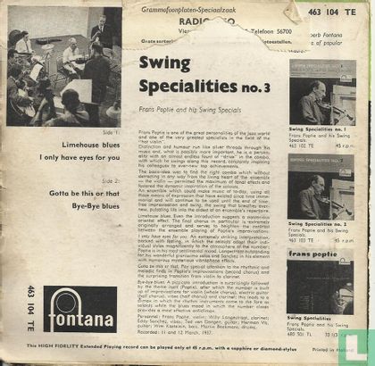 Swing Specialities No.3 - Afbeelding 2