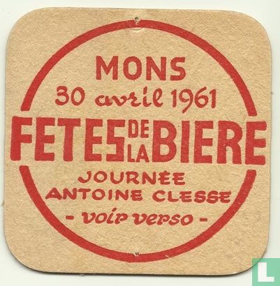 Mons Fetes de la Bière 1961 Journée Antoine Clesse - Afbeelding 1