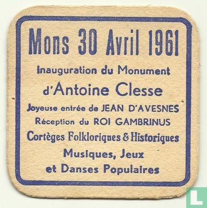 Mons Fetes de la Bière 1961 Journée Antoine Clesse - Image 2