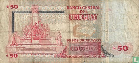 URUGUAY 50 Pesos uruguayos - Image 2