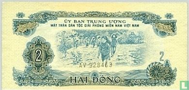vietnam 2 dong 1963 - Afbeelding 1