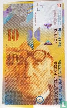 Schweiz 10 Franken 2006 - Bild 1