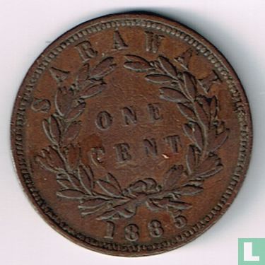 Sarawak 1 cent 1885 - Afbeelding 1
