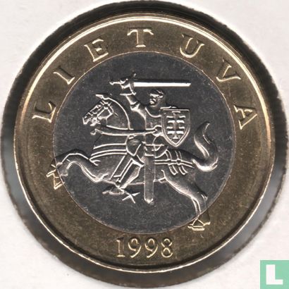 Litauen 2 Litai 1998 - Bild 1