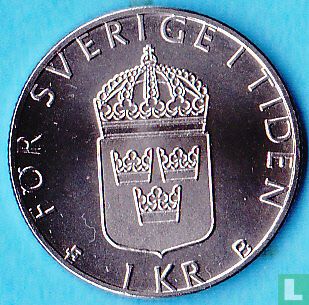 Sweden 1 krona 1995 - Image 2