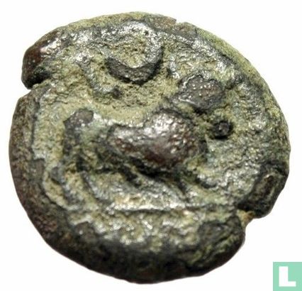 Castulo, Spanje  Semis  200-100 BCE - Afbeelding 1