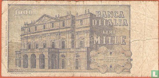 Italy 1000 Lire - Image 2
