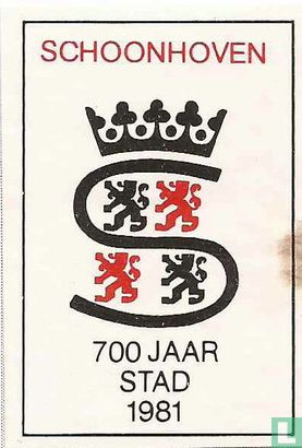 Schoonhoven 700 jaar stad - 1981