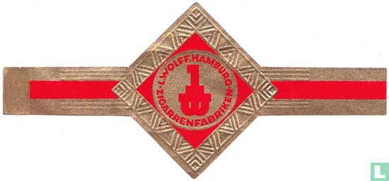 L. Wolff hamburg Zigarrenfabriken - Afbeelding 1