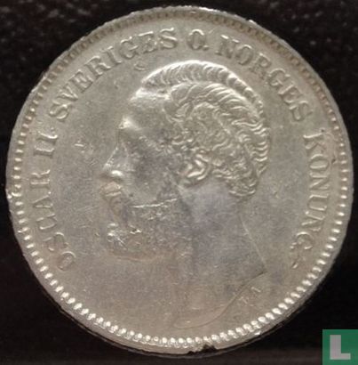 Sweden 2 kronor 1877 - Image 2