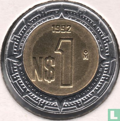 Mexiko 1 Nuevo Peso 1992 - Bild 1