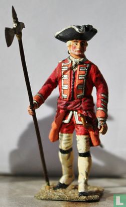 British Infantry Sergeant  1750 - Afbeelding 1