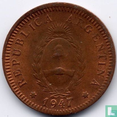 Argentinien 2 Centavo 1947 (Bronze) - Bild 1