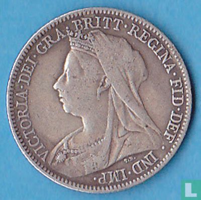 United Kingdom 6 pence 1894 - Image 2