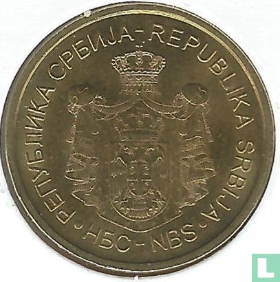 Serbie 1 dinar 2014 - Image 2