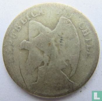 Chile 20 centavos 1909 - Image 2
