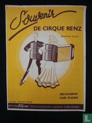 Souvenir de Cirque Renz - Afbeelding 1