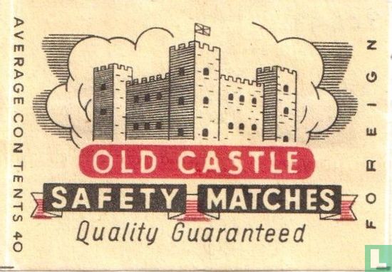 Old Castle safety matches 