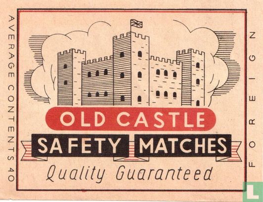 Old Castle safety matches 