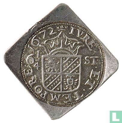 Groningen and Ommelanden 6¼ stuiver 1672 - Image 1