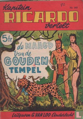 De maagd van de gouden tempel - Afbeelding 1