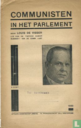 Communisten in het parlement - Afbeelding 1
