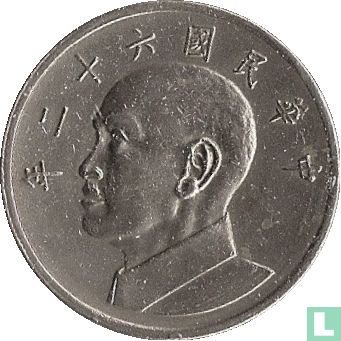 Taiwan 5 Yuan 1973 (Jahr 62) - Bild 1