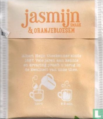 Groene &  Witte Thee jasmijn smaak & oranjebloesem - Afbeelding 2