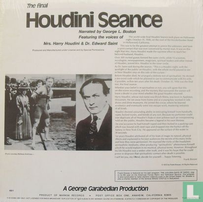 The Final Houdini Seance - Image 2